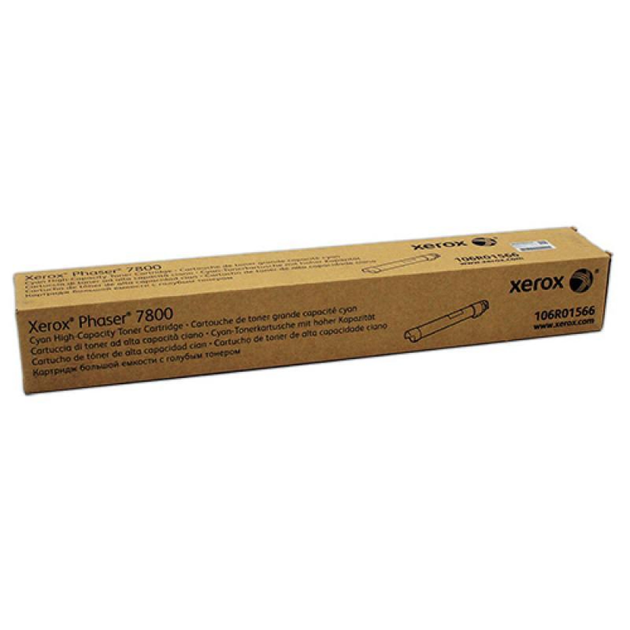 Voir la diapositive 2 : Xerox Xerox Toner Phaser 7800 Cyan (106R01566)