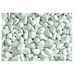GRANULATI ZANDOBBIO GALETS MARBRE BLANC 2540 25/40 MM SAC 20 KG