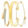 Voir la diapositive 2 : SC BOHEME Set de 3 bracelets SC Bohème®