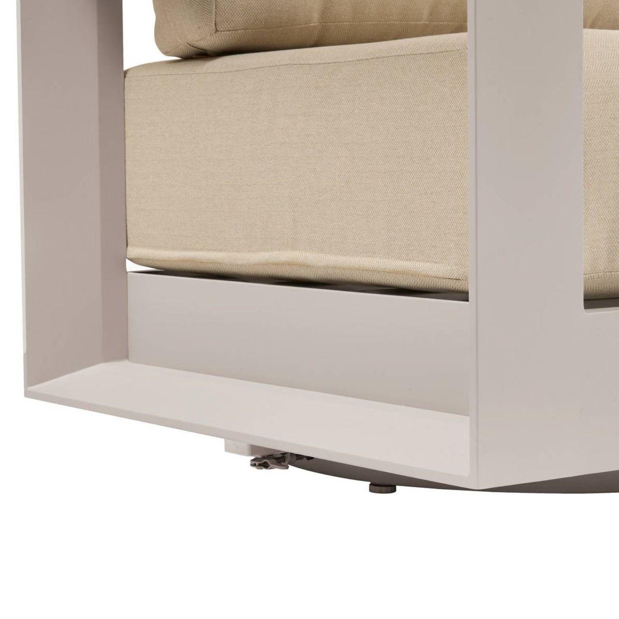 Voir la diapositive 4 : HESPERIDE Fauteuil de salon de jardin rotatif allure