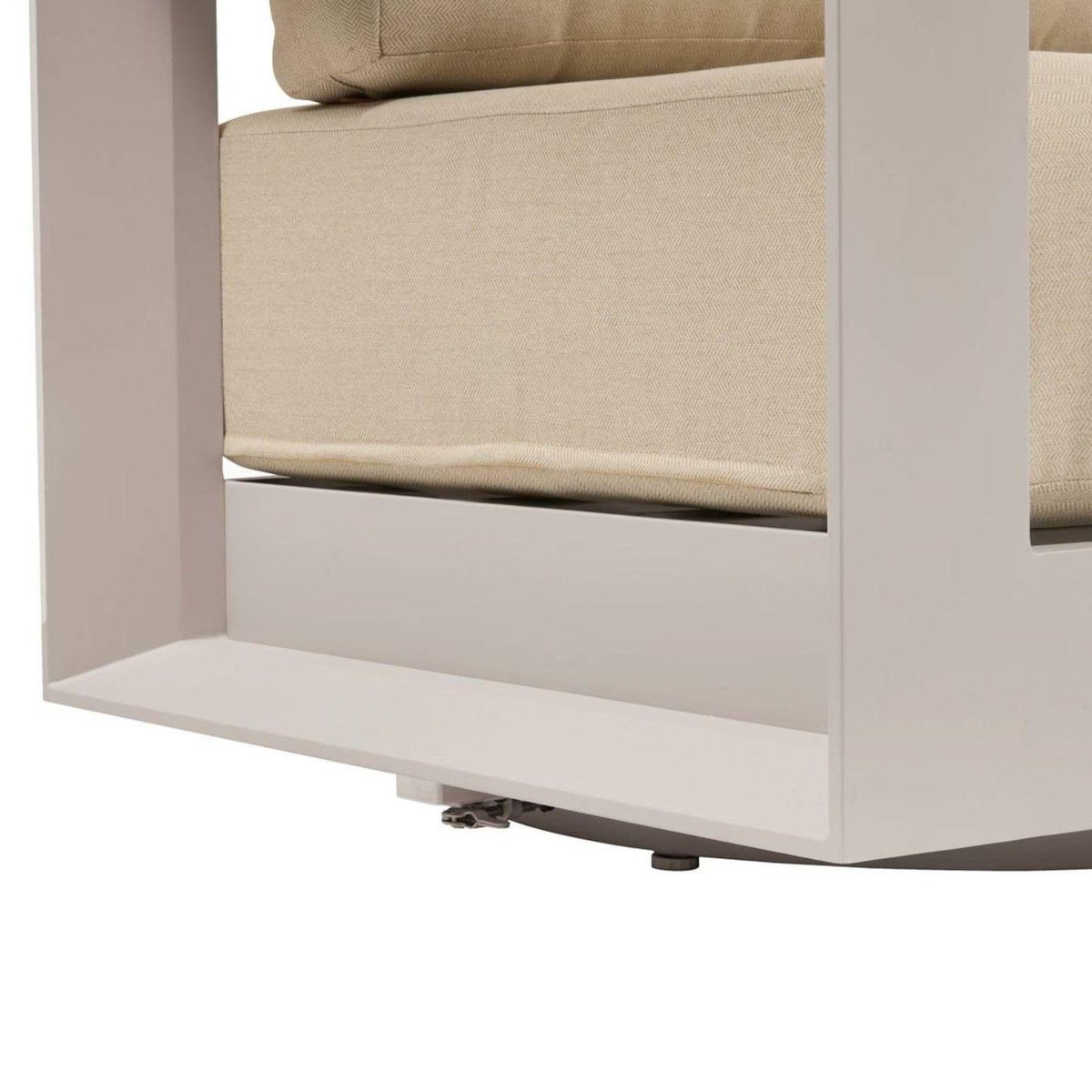 HESPERIDE Fauteuil de salon de jardin rotatif ALLURE