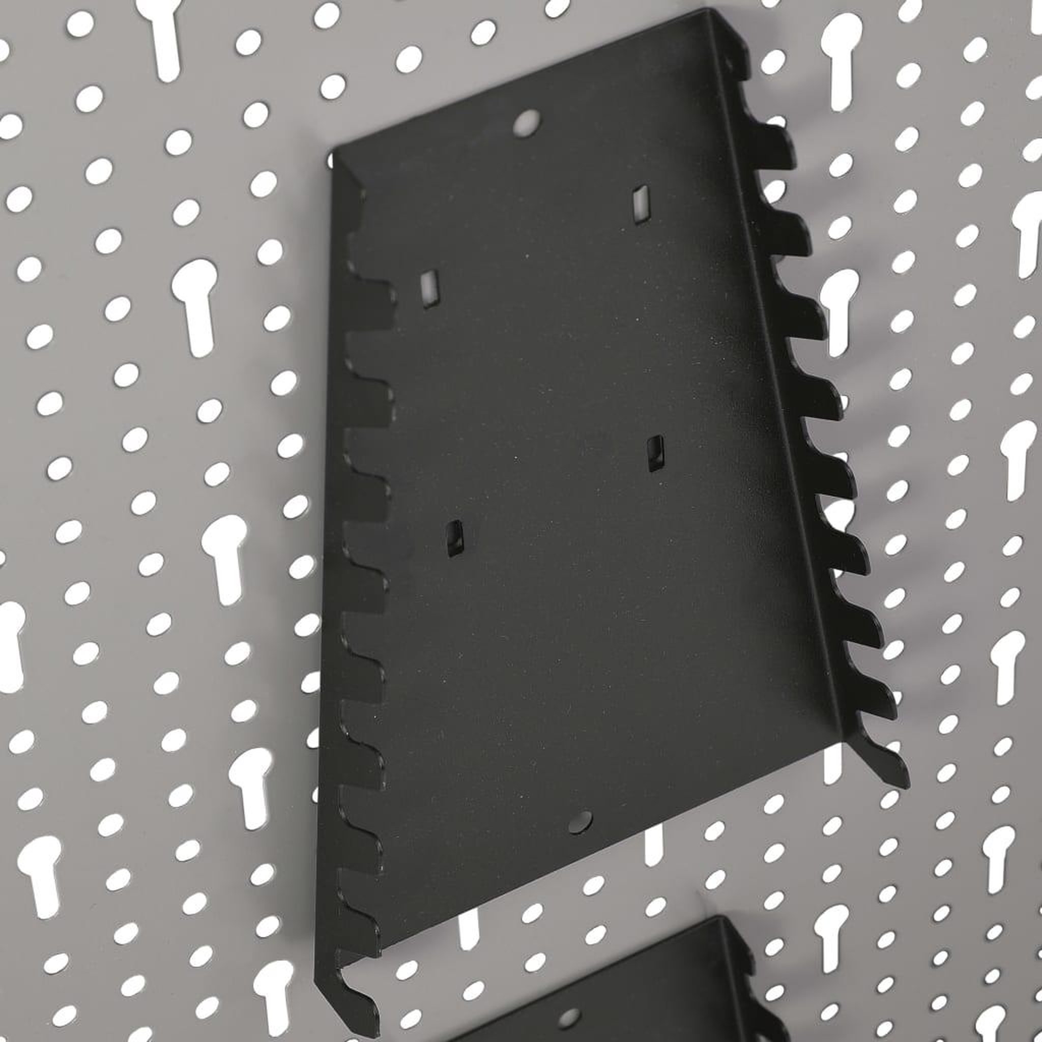 Voir la diapositive 4 : VIDAXL Panneaux perfores muraux 3 pcs 40x58 cm Acier