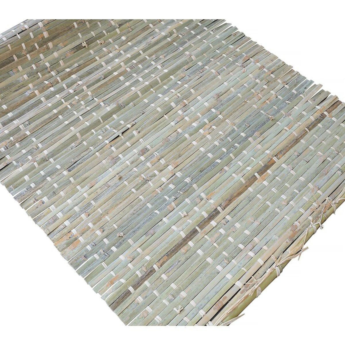 Habitat et Jardin Rouleau de bambou 110 x 310 cm avec fil de coton  Haya