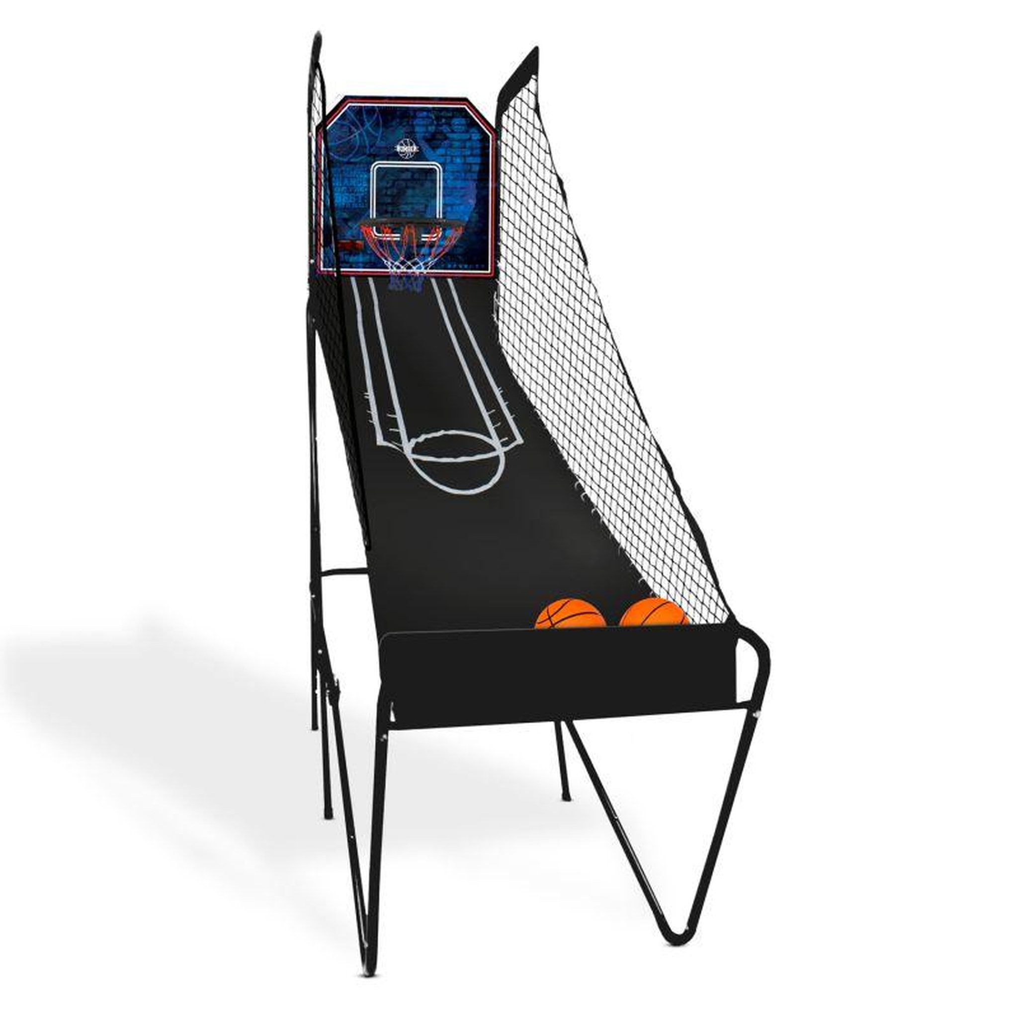 Voir la diapositive 1 : BUMBER Panier de basket pliable Monoshot SAN DIEGO avec Compteur de point électronique