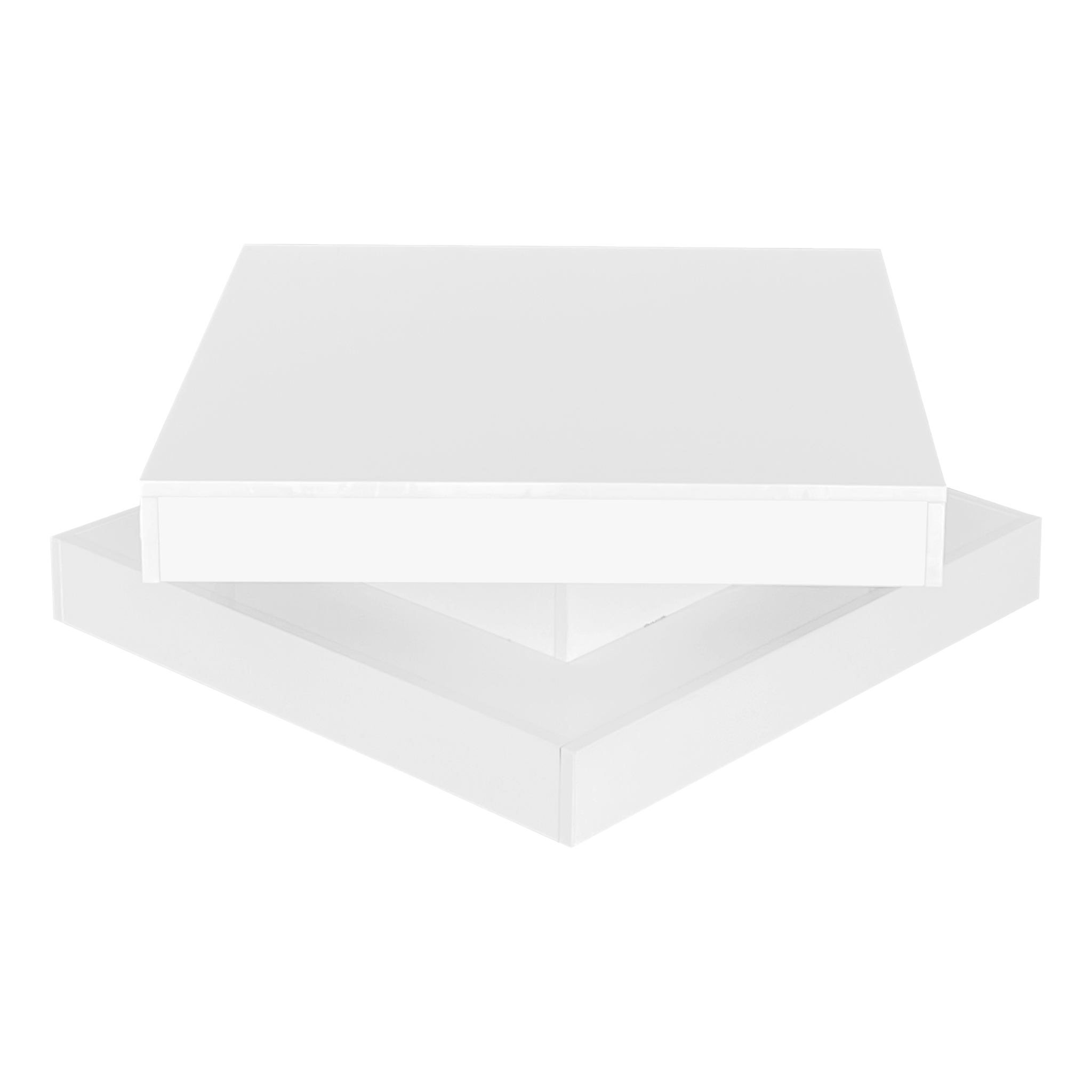 Voir la diapositive 6 : MERAX Table Basse Carrée Blanche Brillante Avec Plateau Pivotant Et Lumière LED 16 Couleurs, 70x70x36 Cm