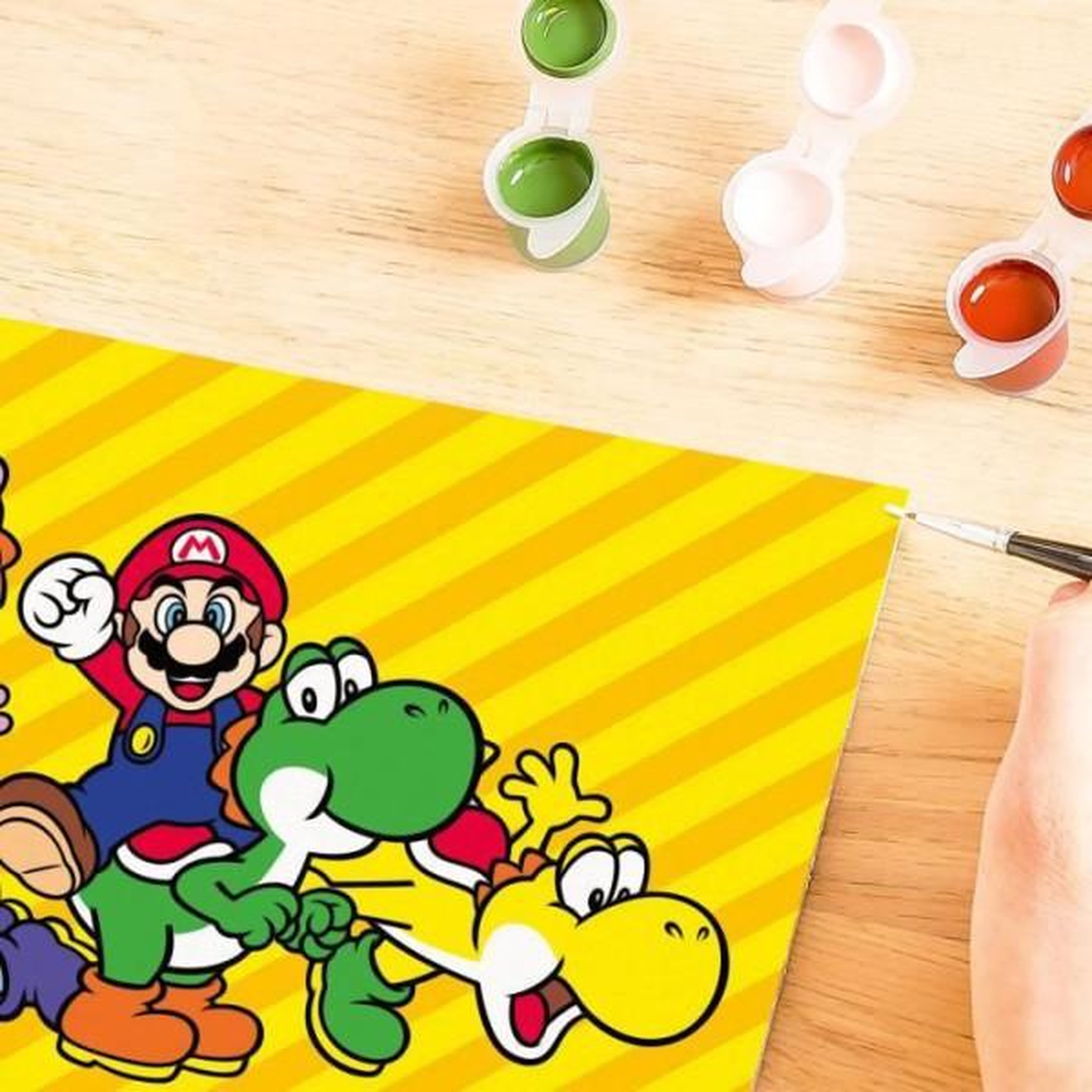 Voir la diapositive 5 : RAVENSBURGER Creart kids 18x24cm super mario, kit de peinture par numéros numéro d'art, des 7 ans, 25529, ravensburger