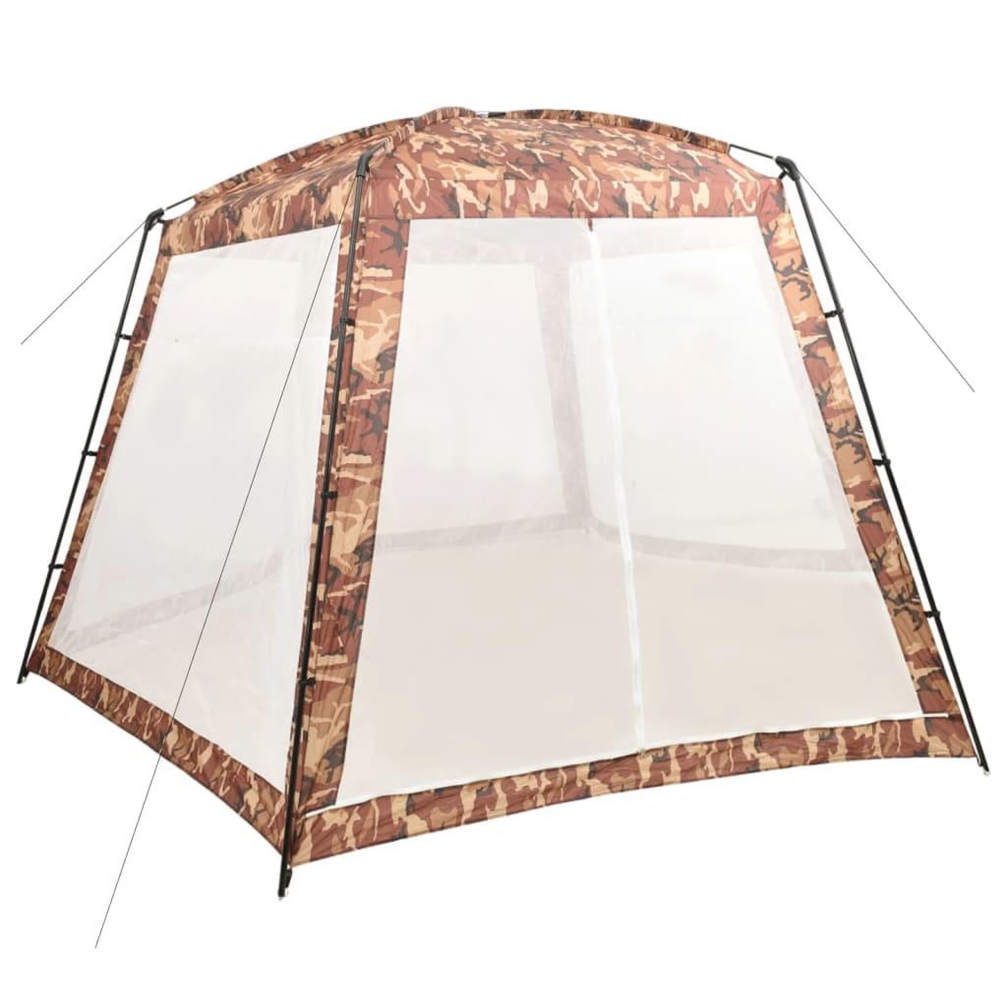 Voir la diapositive 1 : VIDAXL Tente de piscine Tissu 500x433x250 cm Camouflage