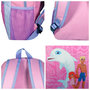 Voir la diapositive 5 : Bagtrotter BAGTROTTER Sac à dos 37 cm avec poche Oum Le Dauphin Rose