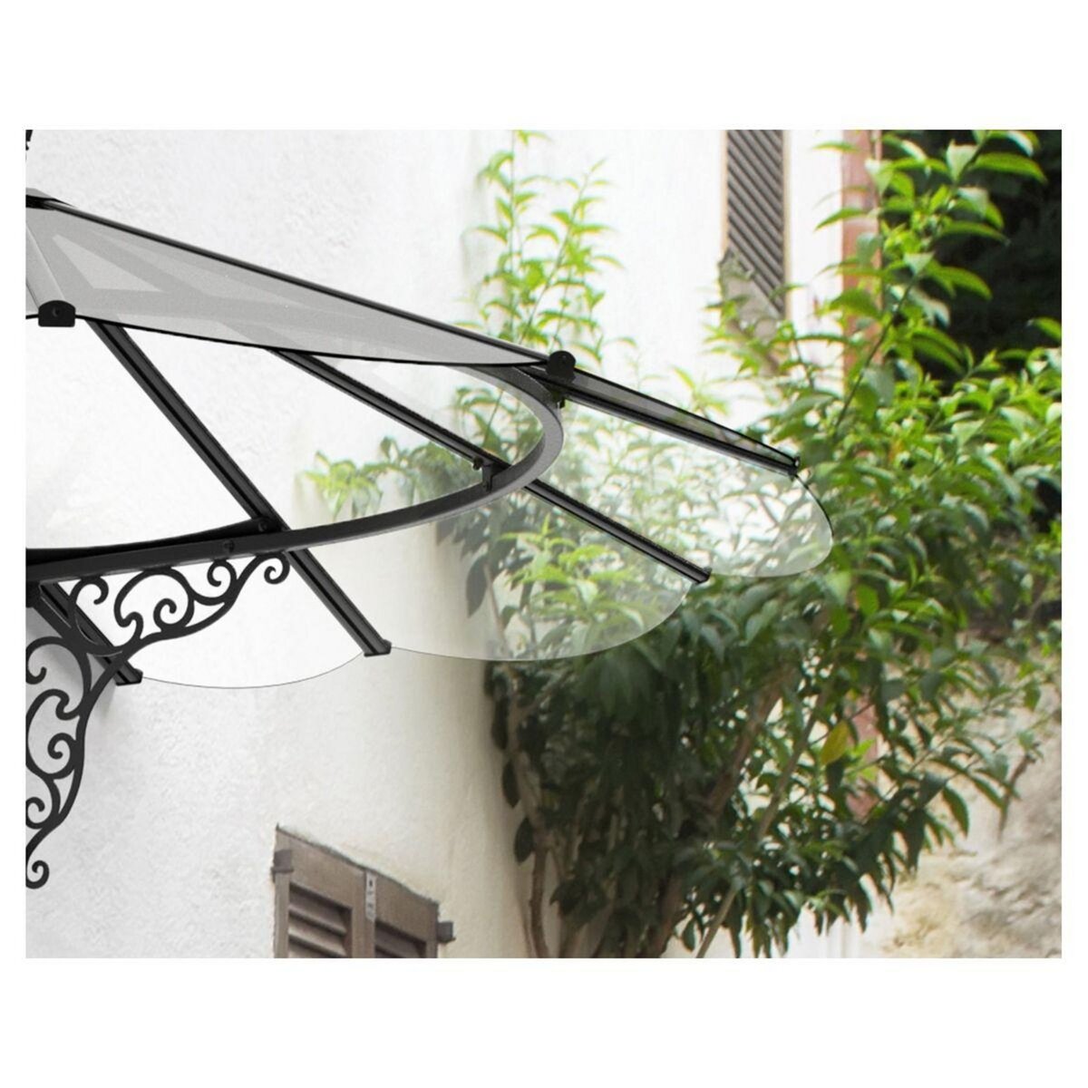 Canopia by PALRAM Marquise - Noire - 125x174-5cm - IRIS 1780