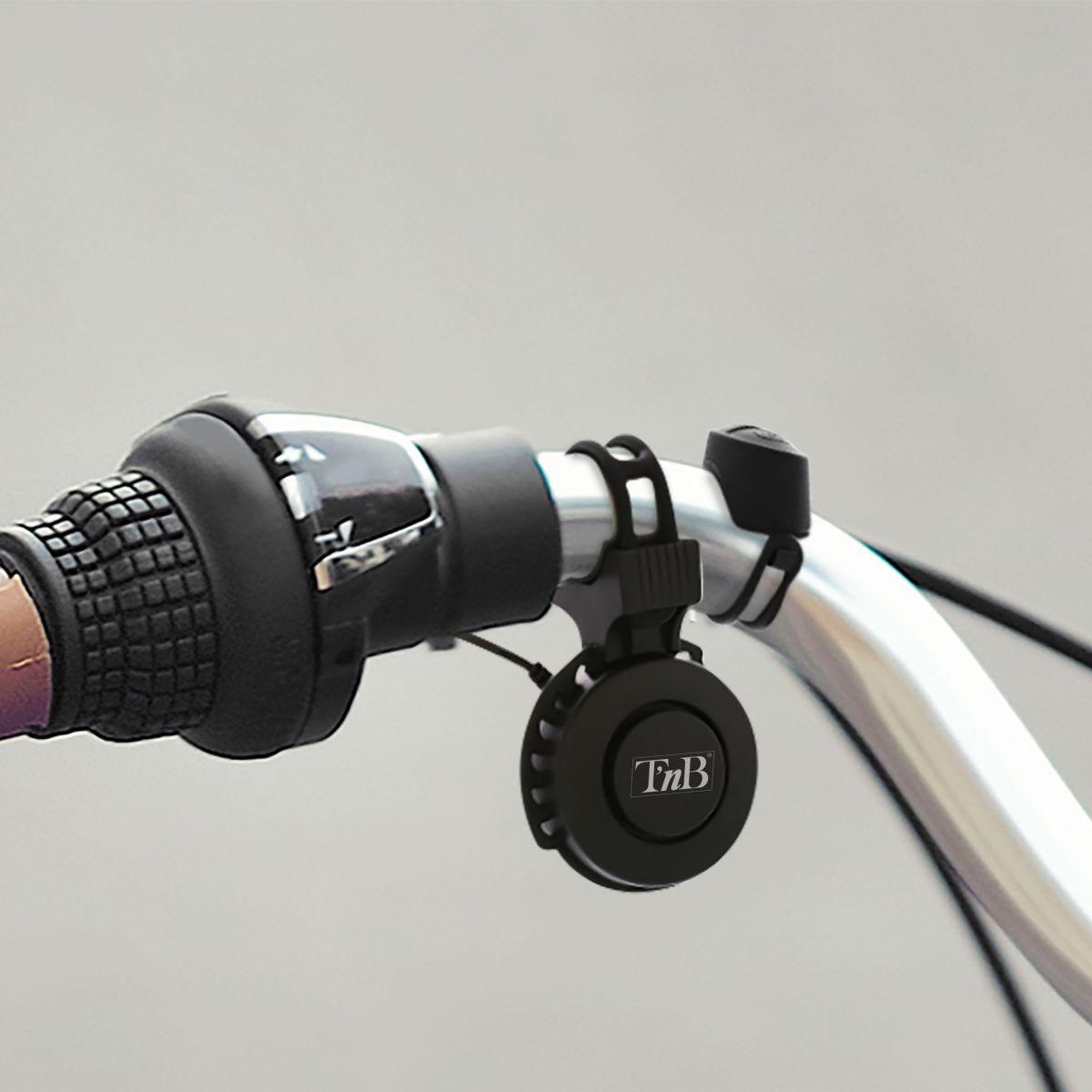 Voir la diapositive 5 : TNB Avertisseur sonore sonnette électronique pour guidon - noir