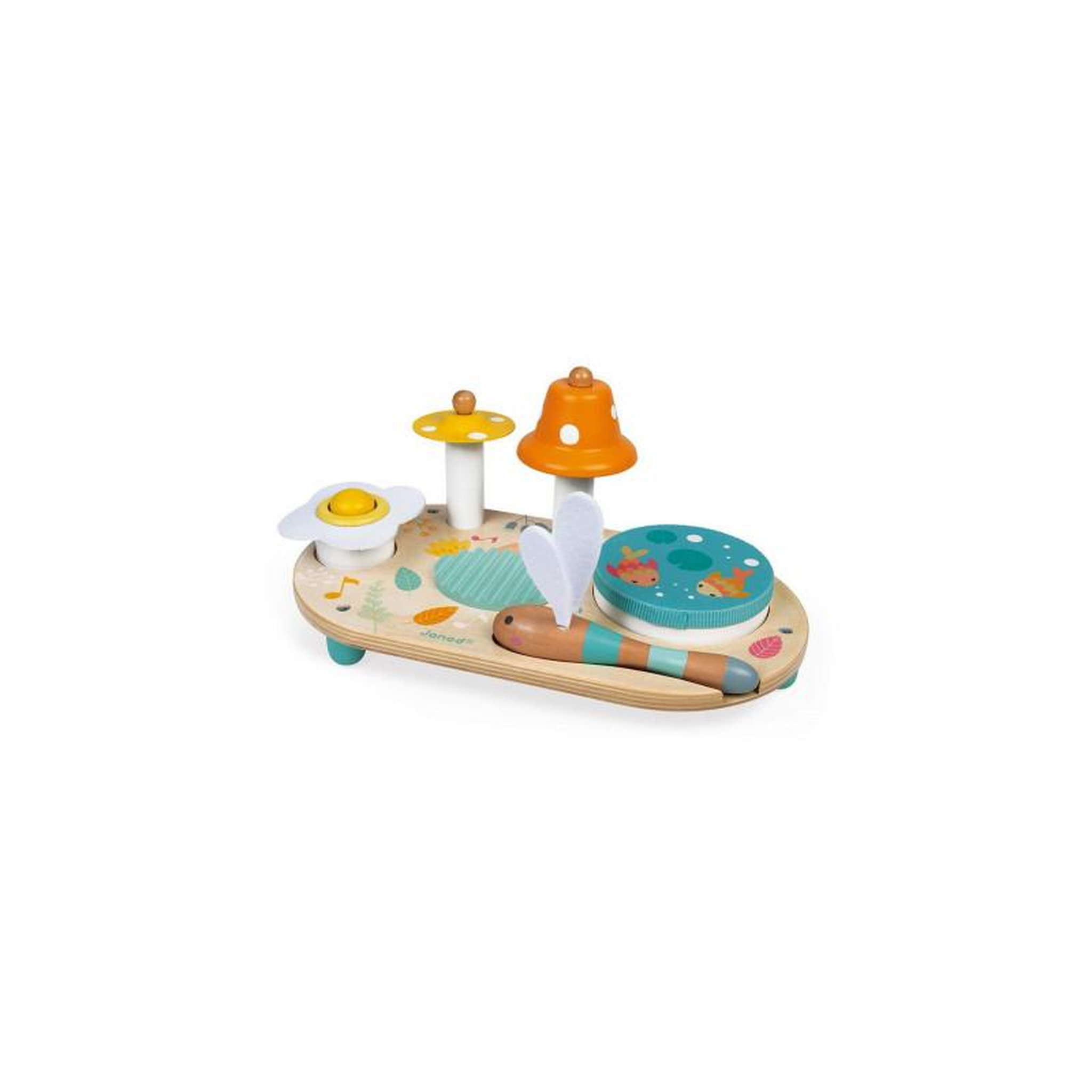 Voir la diapositive 2 : JANOD Table musicale Janod multicolore en bois