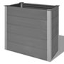 Voir la diapositive 3 : VIDAXL Lit sureleve de jardin WPC 100x50x91 cm Gris