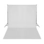Voir la diapositive 4 : VIDAXL Kit de studio photo avec lampes toile de fond et reflecteur