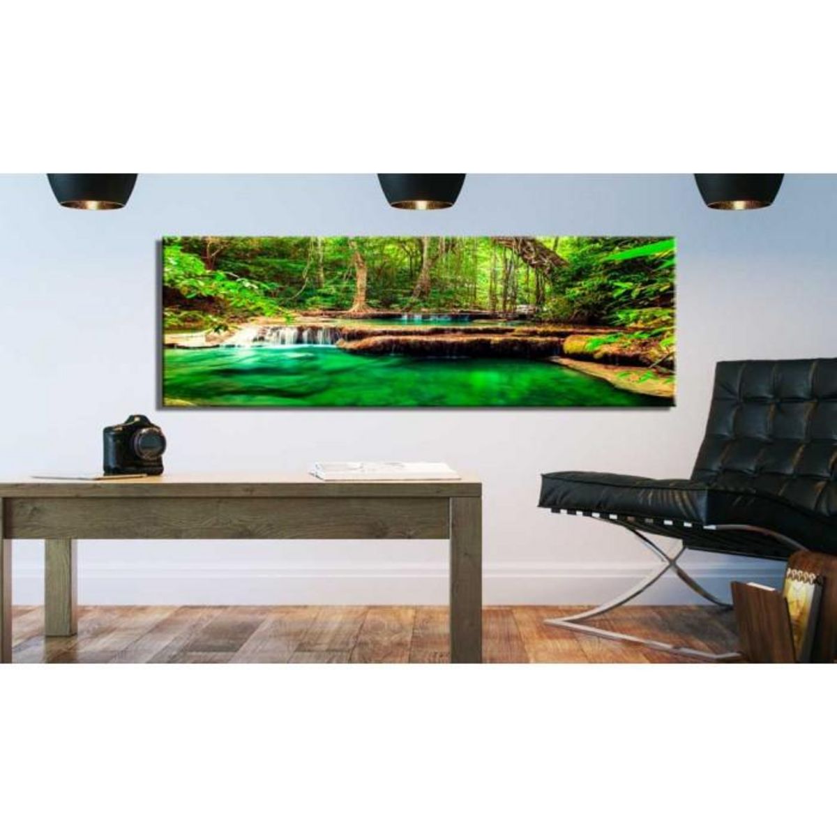 Paris Prix Tableau Imprimé  Emerald Waterfall