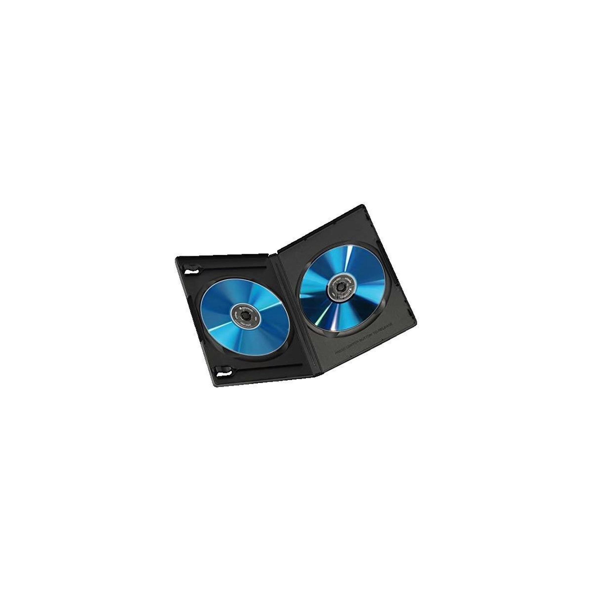 Voir la diapositive 3 : Hama Pack boîtiers DVD Hama 2 DVD par boîtier