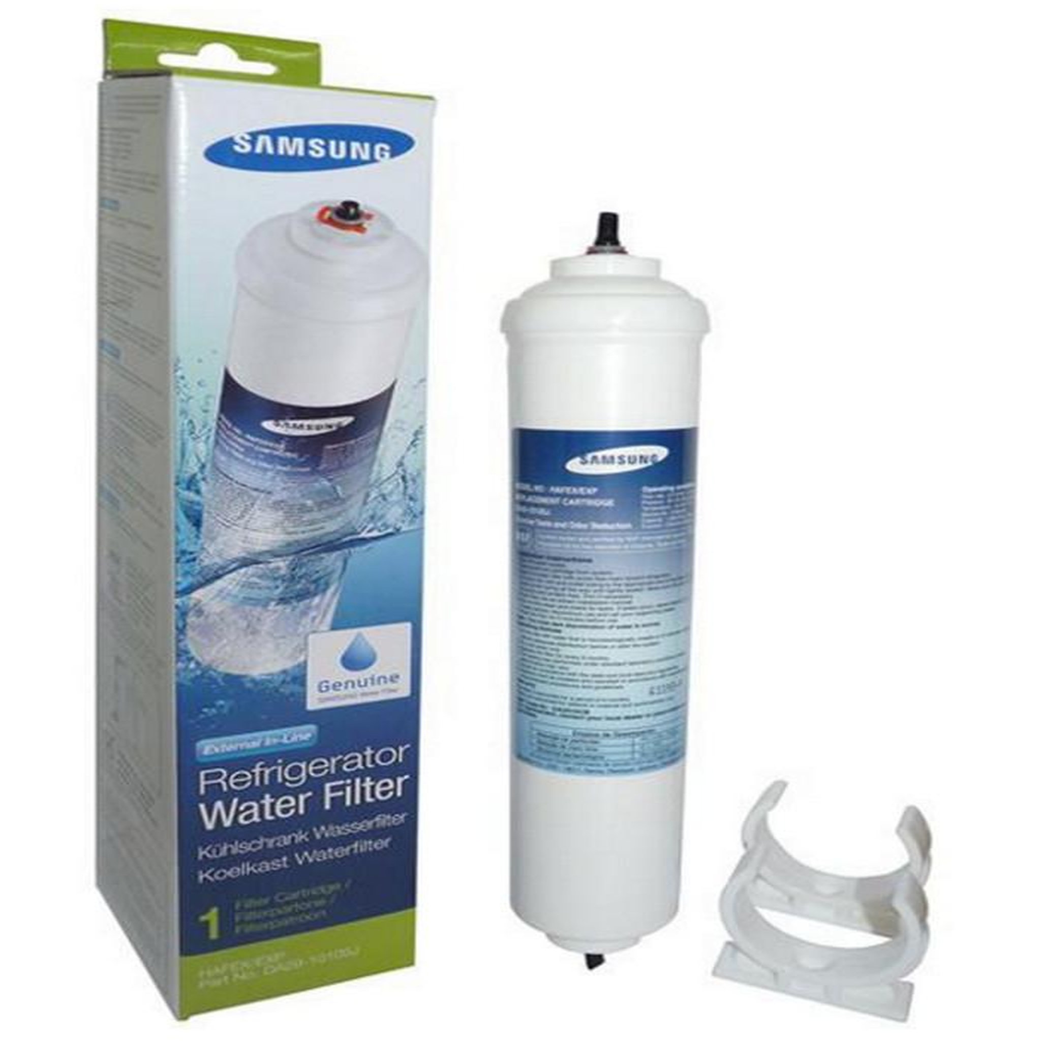 Voir la diapositive 2 : WPRO Filtre à eau pour réfrigérateurs américain samsung - da29j
