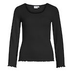 Vila Top  Femme Vila Bensi. Coloris disponibles : Noir