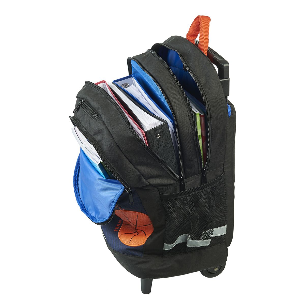 AUCHAN Sac à dos à roulettes PLAYGROUND