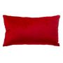 Voir la diapositive 2 : ATMOSPHERA Coussin Déco  Lettre Père Noël  30x50cm Rouge