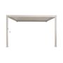 Voir la diapositive 5 : SWEEEK Pergola bioclimatique aluminium adossée lames orientables 4x3m Triomphe