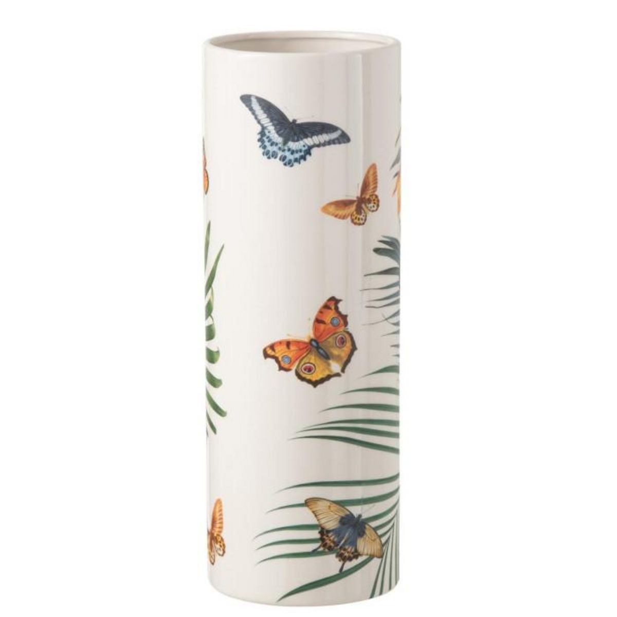 Paris Prix Vase Design  Papillons  40cm Multicolore