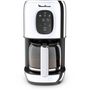 Voir la diapositive 2 : MOULINEX Cafetière programmable Majestuo FG883D10