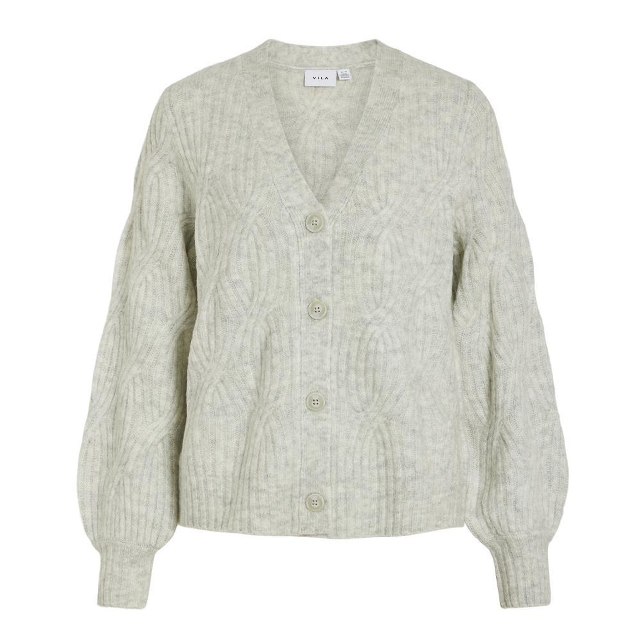 Voir la diapositive 1 : Vila Gilet Gris Clair Femme Vila Viella