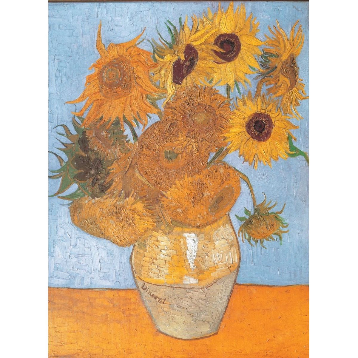 CLEMENTONI Puzzle 1000 pièces Les Tournesols Van Gogh