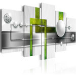 Paris Prix Tableau Imprimé  Esthétique Géométrique. Coloris disponibles : Multicolore