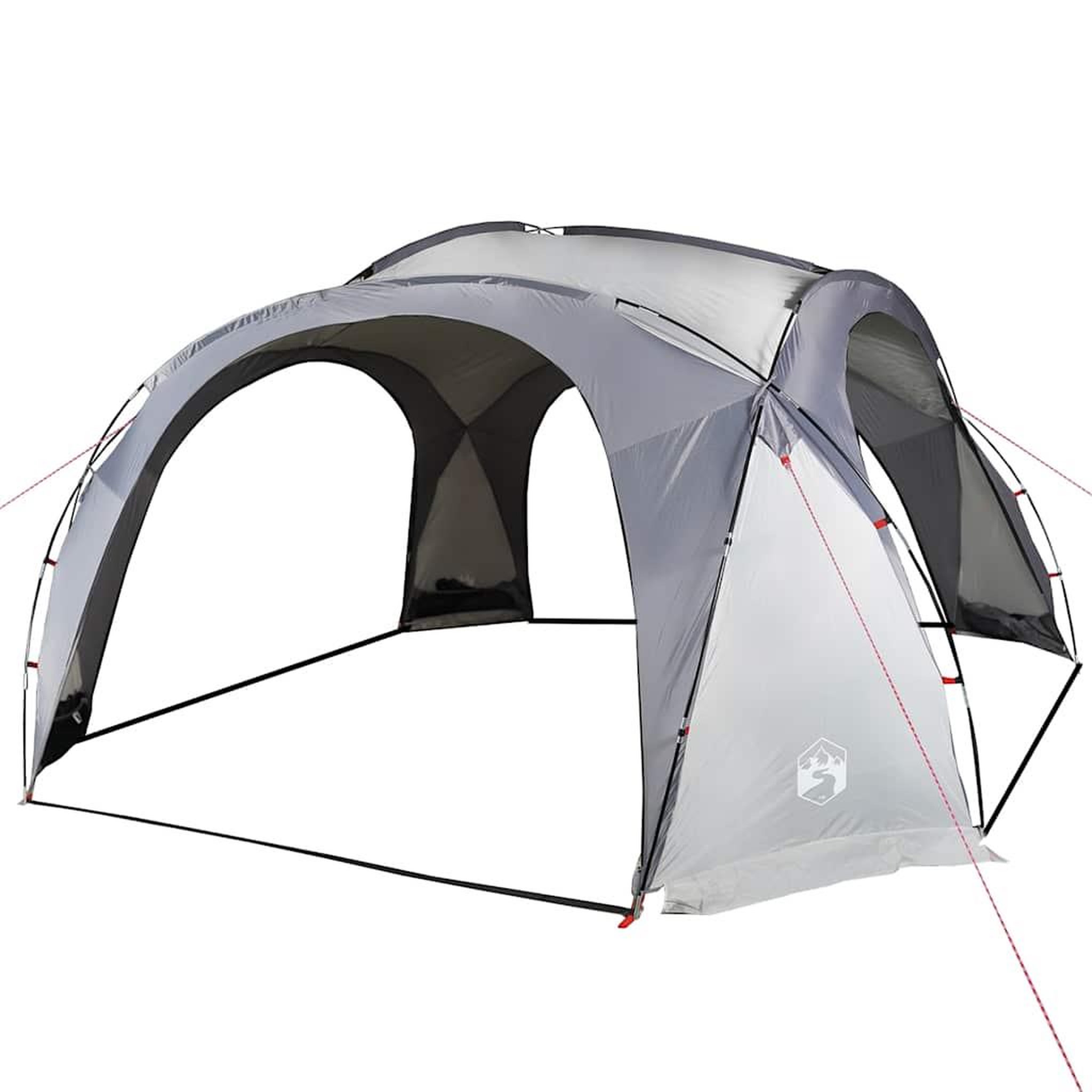 Voir la diapositive 5 : VIDAXL Tente de reception blanc et gris impermeable