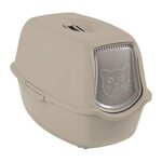 GENERIQUE Maison de toilette - Cappuccino (PP Recyclé) - 56 x 40 x 39 cm