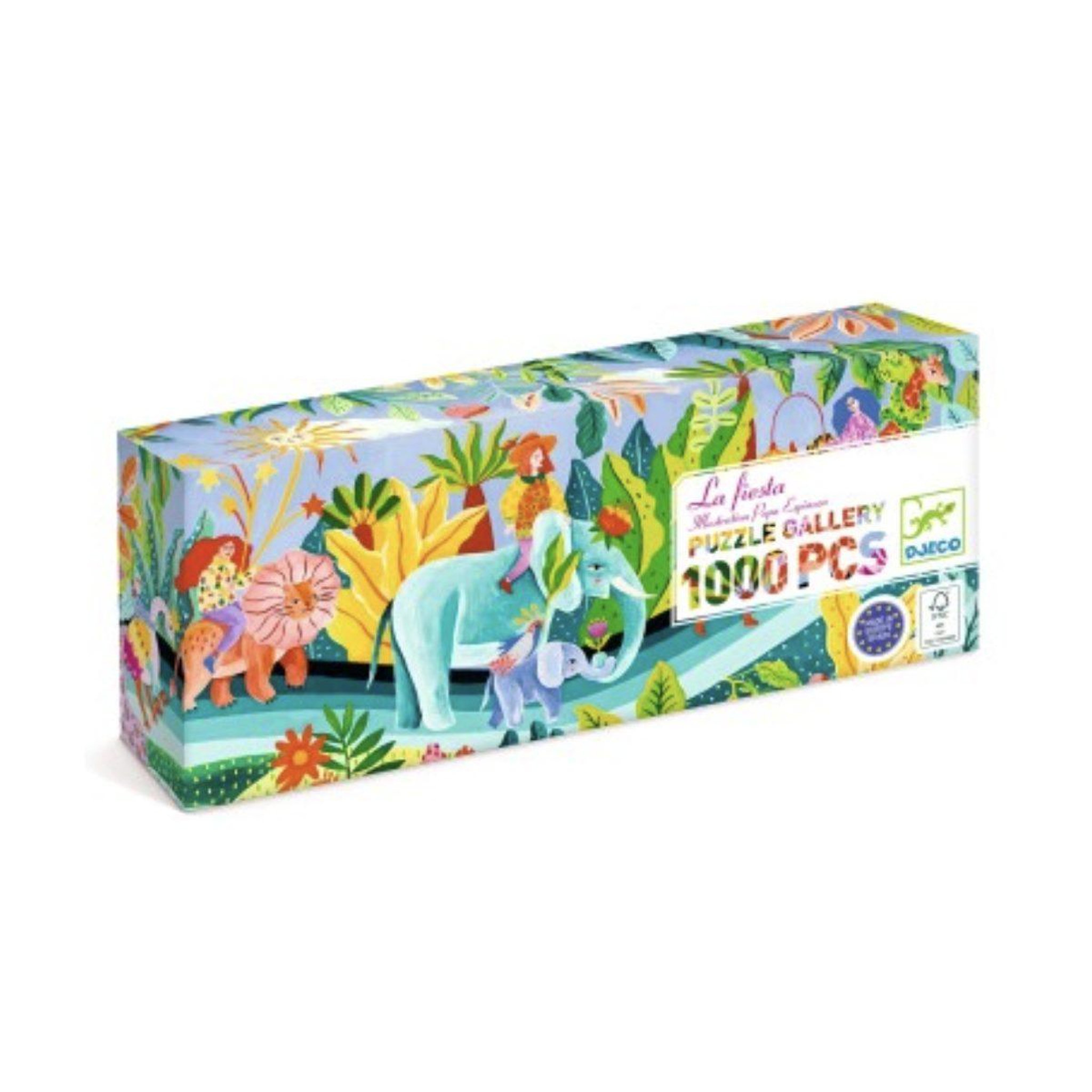 Djeco Puzzle la fiesta - 1000 pieces -