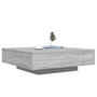 Voir la diapositive 5 : VIDAXL Table basse avec lumieres LED sonoma gris 100x100x31 cm