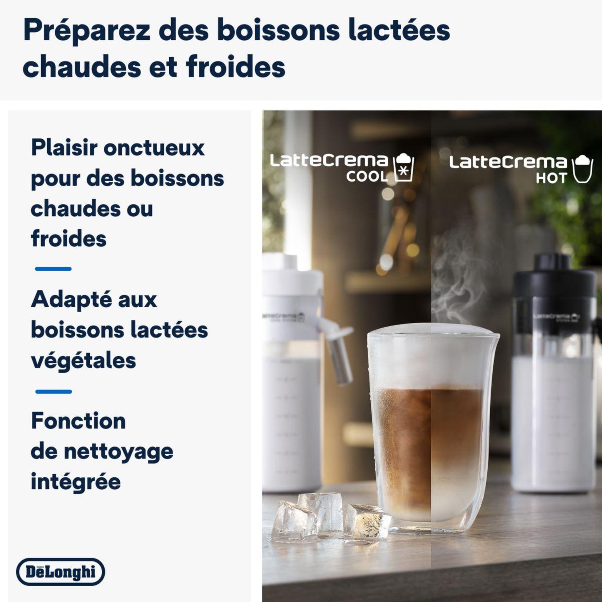 Voir la diapositive 4 : DELONGHI Expresso broyeur ecam450.65.s eletta explore argent