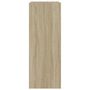 Voir la diapositive 5 : VIDAXL Armoire a chaussures chene sonoma 74,5x37,5x100 cm