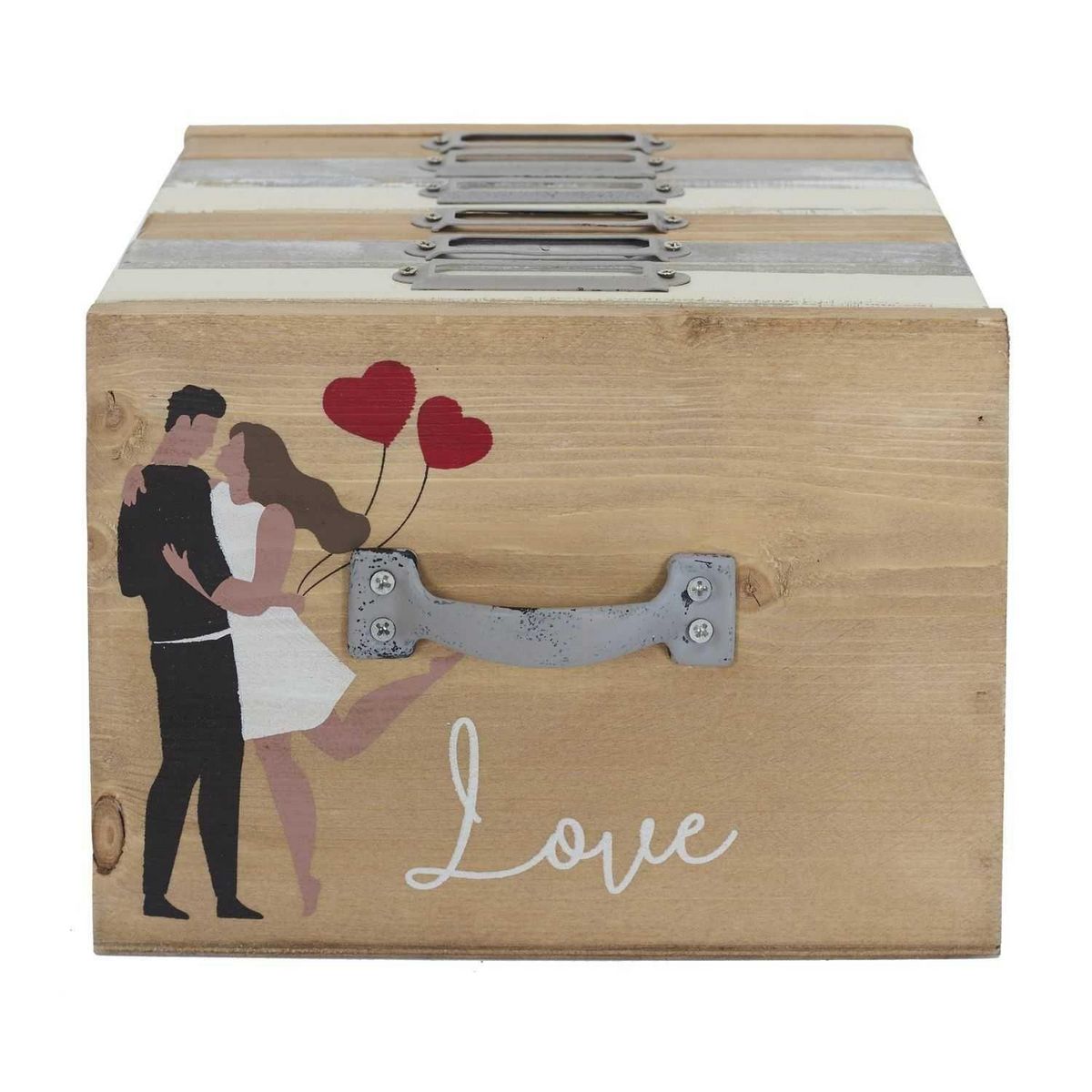 TOILINUX Album photo format box Love en MDF