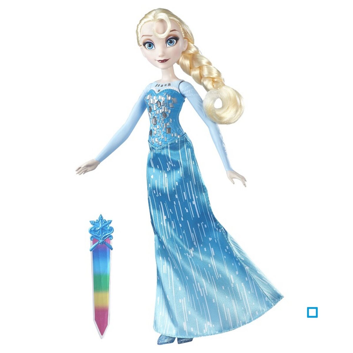 HASBRO Poupée Pierres précieuses Elsa - La Reine des Neiges