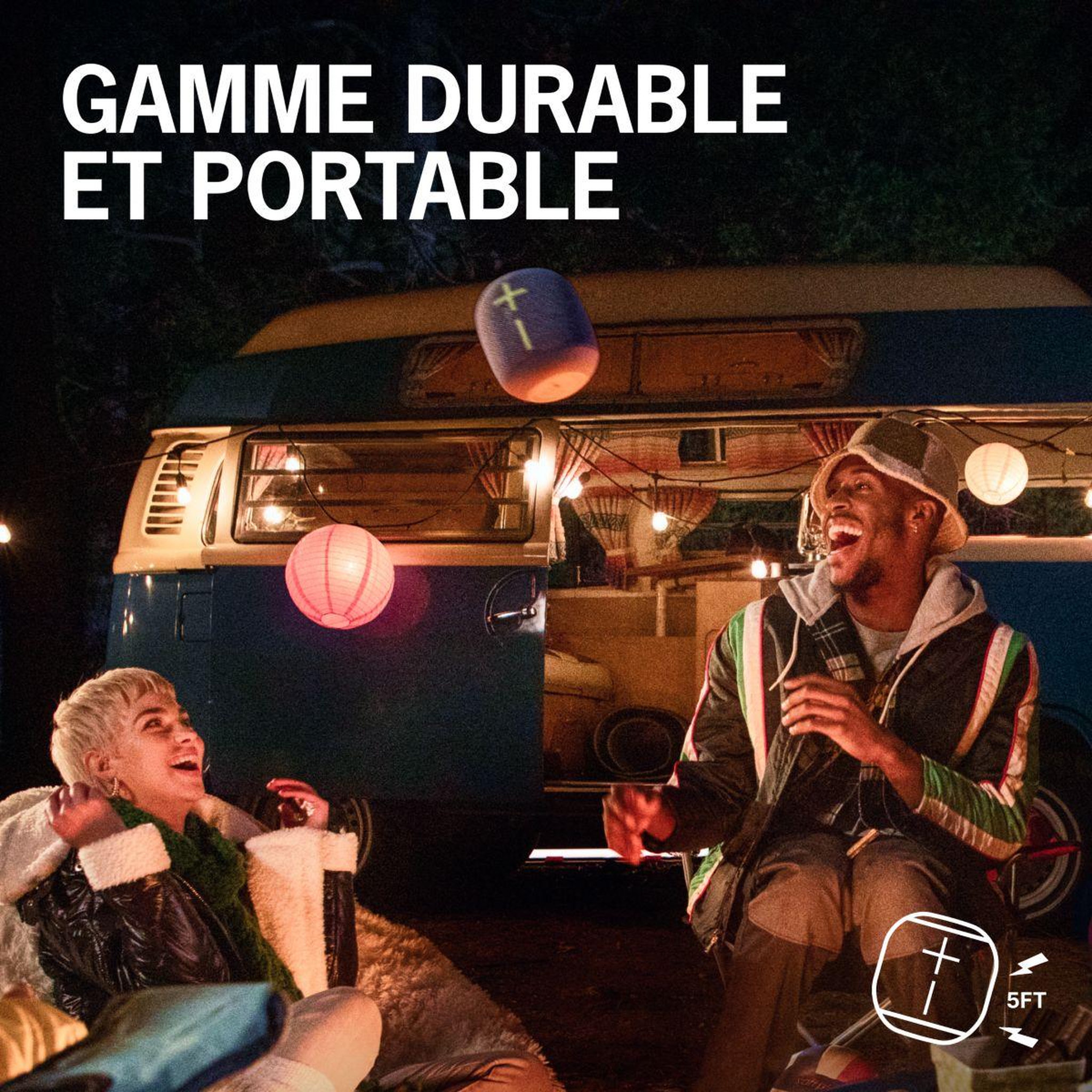 Voir la diapositive 5 : Ultimate ears Enceinte portable Wonderboom 3 Noir
