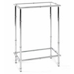 Paris Prix Console Design  Cléo  75cm Argent