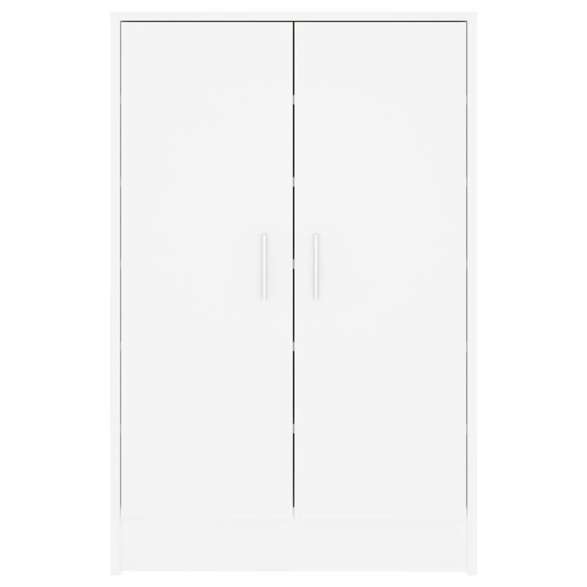 Voir la diapositive 5 : VIDAXL Armoire a chaussures Blanc 60x35x92 cm Bois d'ingenierie