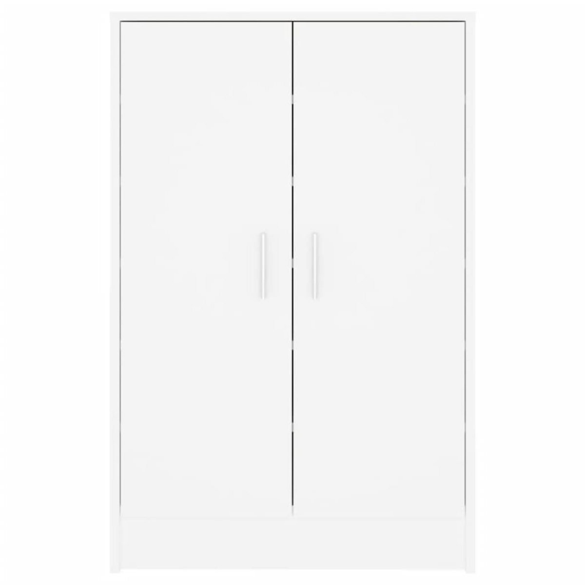 VIDAXL Armoire a chaussures Blanc 60x35x92 cm Bois d'ingenierie
