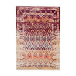 Paris Prix Tapis Vintage à Franges  Baroque IV  Multicolore. Coloris disponibles : Multicolore