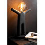 Voir la diapositive 2 : Paris Prix Lampe à Poser Déco  P'tit Maurice  44cm Noir