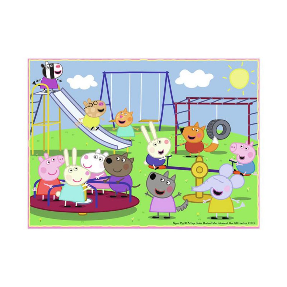 RAVENSBURGER Ravensburger - Jigsaw puzzle Peppa Pig 4in1, 24 pcs. 69583