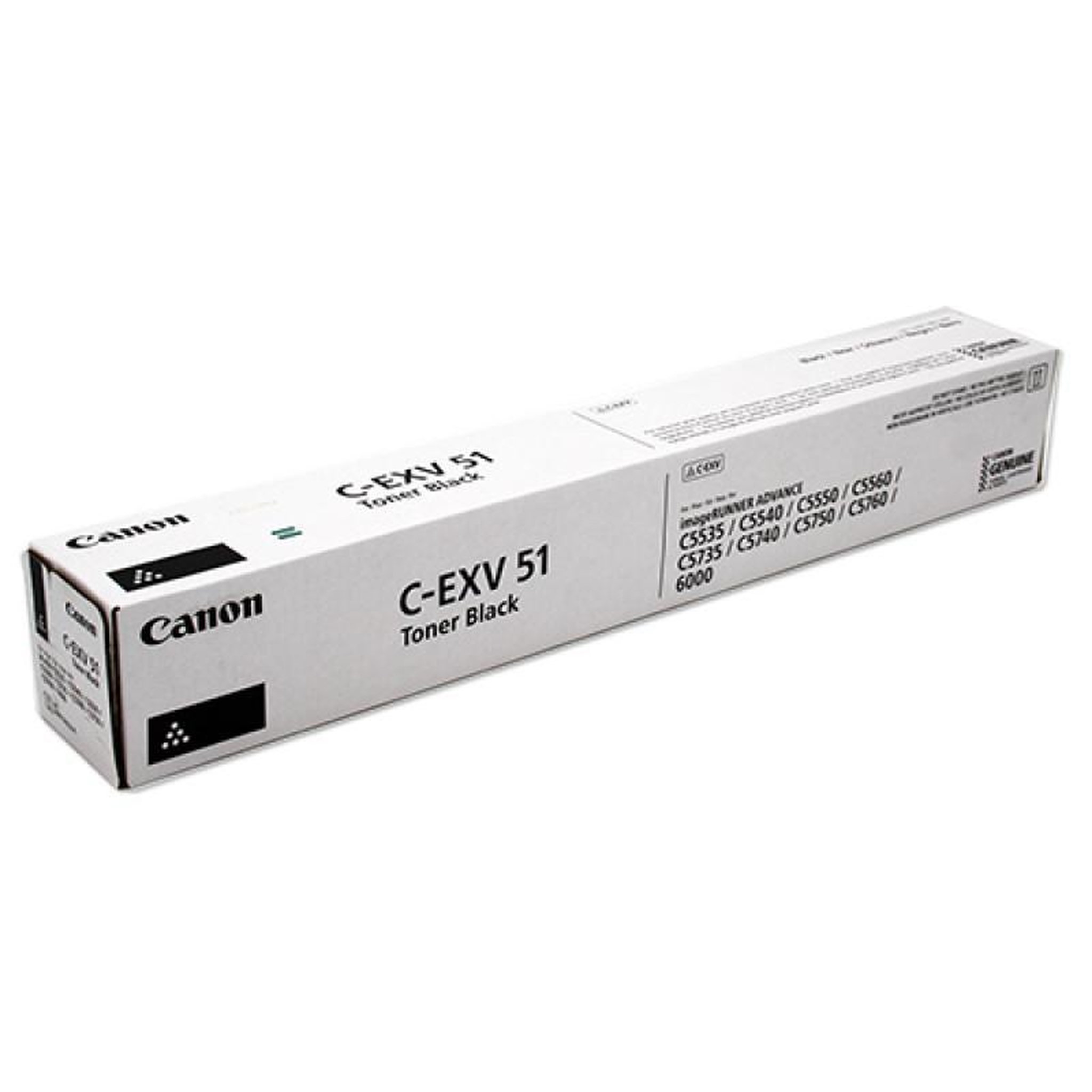 Voir la diapositive 2 : Canon Canon Toner C-EXV CEXV 51 Black Schwarz (0481C002)