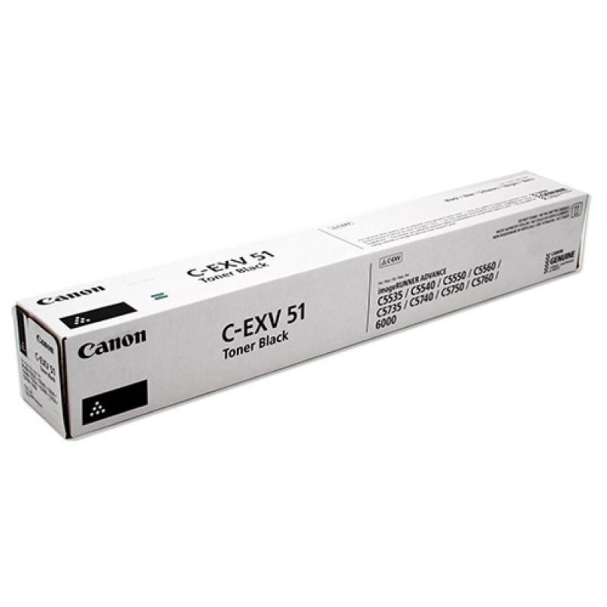 Canon Canon Toner C-EXV CEXV 51 Black Schwarz (0481C002)