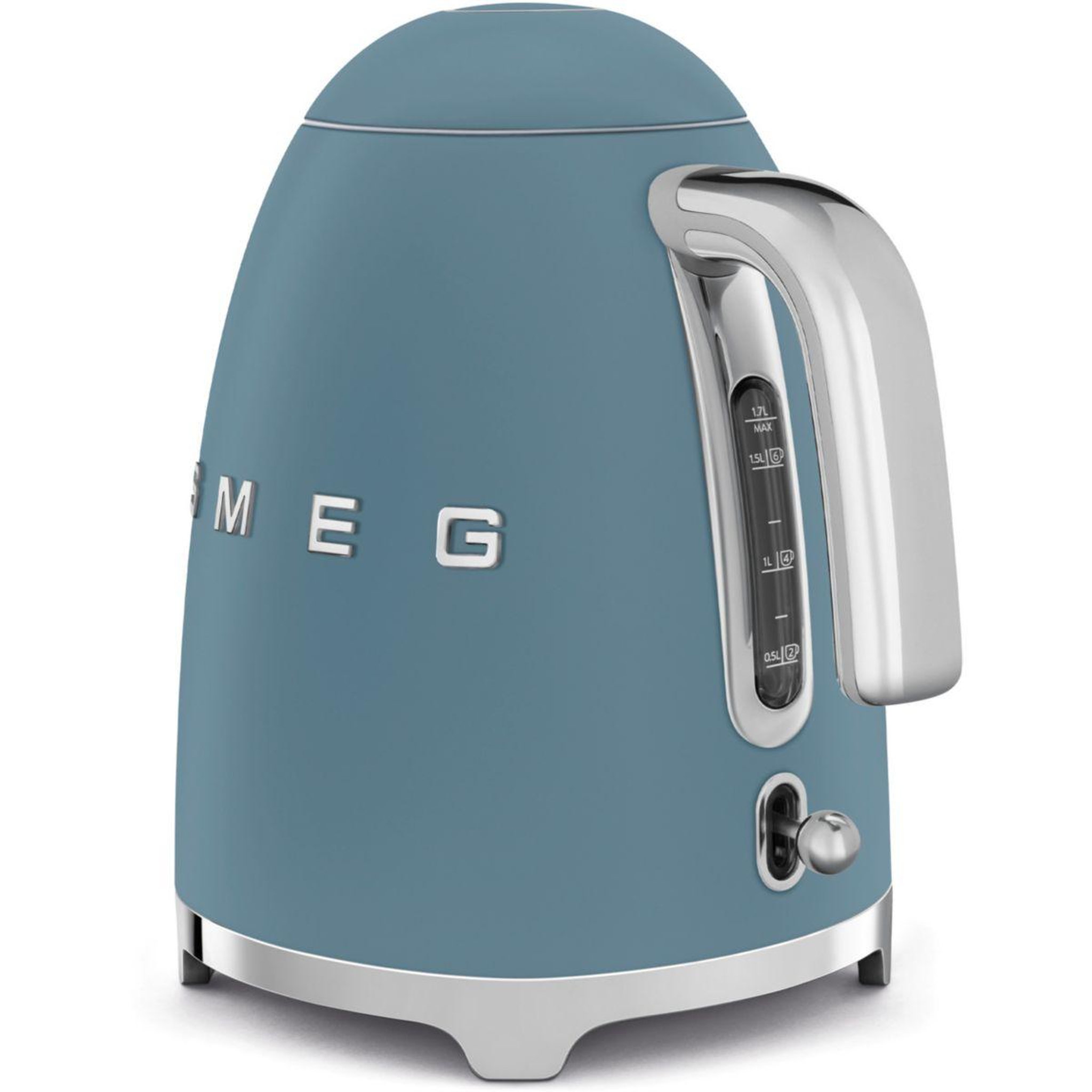 Voir la diapositive 2 : SMEG Bouilloire klf03sbmeu bleu orage