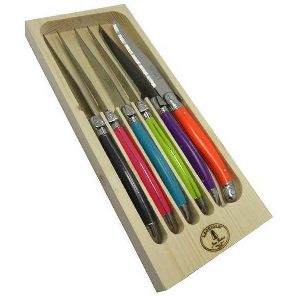 Jean dubost Coffret de 6 couteaux à steak - loo60011ton