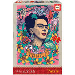 EDUCA Puzzle 500 pièces : Viva La Vida, Frida Kahlo