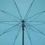 HESPERIDE Parasol droit rond Bogota - Inclinable - Diam. 250 cm - Bleu émeraude